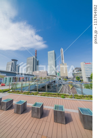 「埼玉県」さいたま新都心駅前の風景・東口周辺 113764982