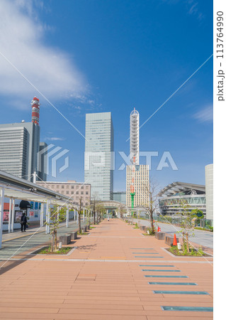 「埼玉県」さいたま新都心駅前の風景・東口周辺 「埼玉県」さいたま新都心駅前の風景・東口周辺 113764990
