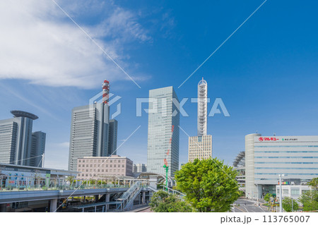 「埼玉県」さいたま新都心駅前の風景・東口周辺 113765007
