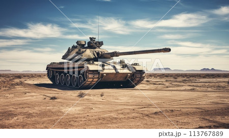 砂漠の戦車 113767889