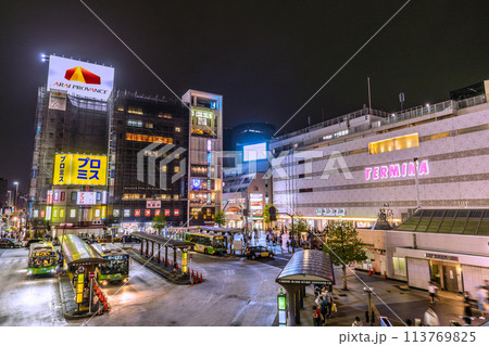 日本の東京都市景観 錦糸町駅などを望む=令和6年4月20日 日本の東京都市景観 錦糸町駅などを望む=令和6年4月20日 113769825