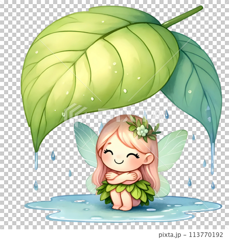 3d fairy shelter from rain 113770192