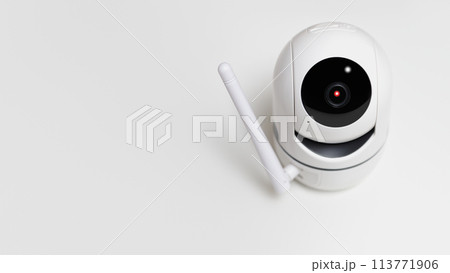 Closed up of Smart home wireless security camera 113771906