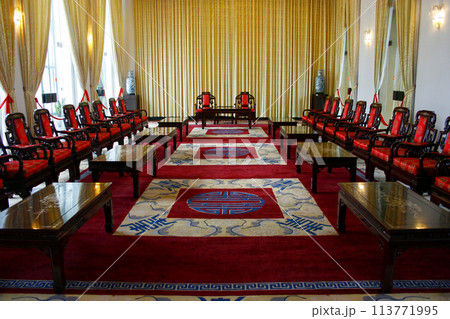 Reception room of the Independence Palace in Ho Chi Minh City 113771995