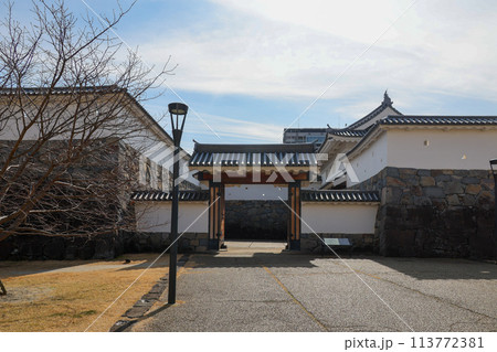 山梨県 甲府市 甲府城 山手門 山梨県 甲府市 甲府城 山手門 113772381