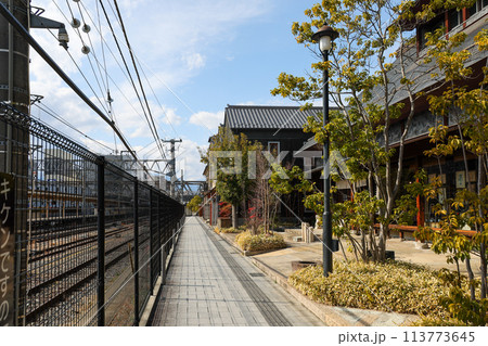 山梨県 甲府市 甲州夢小路 遊歩道 山梨県 甲府市 甲州夢小路 遊歩道 113773645