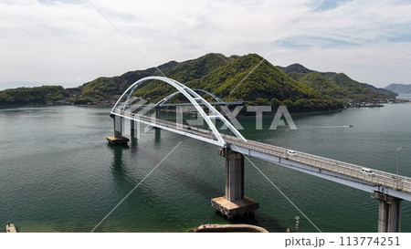 福山市【内海大橋】ドローン空撮_No17 福山市【内海大橋】ドローン空撮_No17 113774251