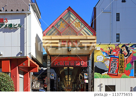 名古屋市中区　大須商店街 113775655