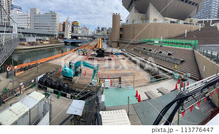 再開発工事なにわ筋線 再開発工事なにわ筋線 113776447