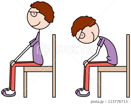 Happy kid exercises Happy kid exercises 113776713