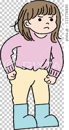 Angry girl Angry girl 113776880