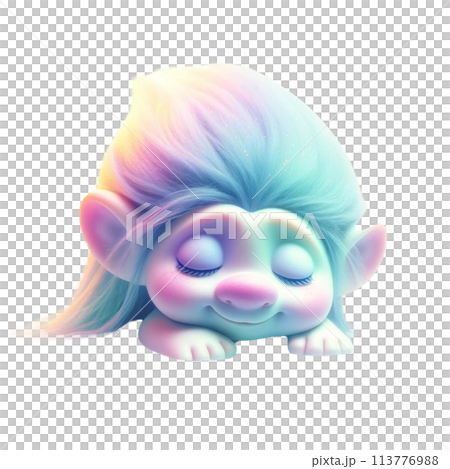 Sleeping Troll 113776988