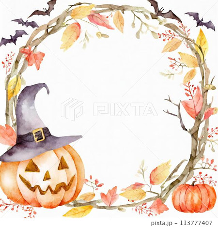 ハロウィンイメージ 113777407