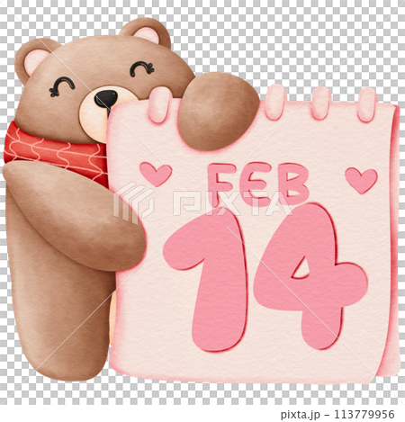 bear with valentine bear with valentine 113779956