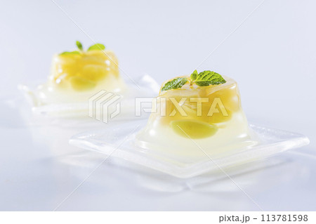 マスカットゼリー　ゼリー 113781598