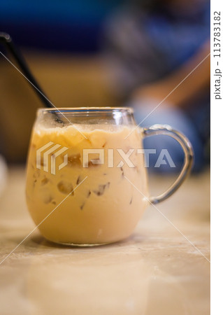 アイスカフェラテ 113783182