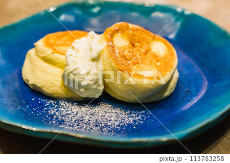 スフレパンケーキ 113783258