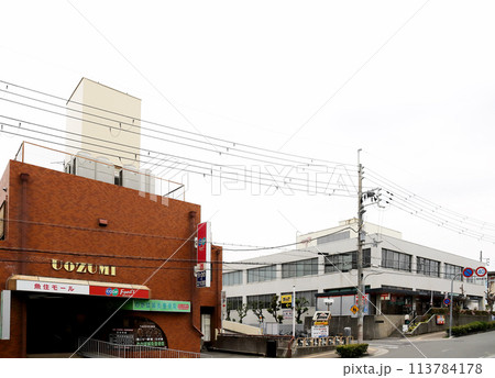 JR魚住駅 北口側風景（兵庫県 明石市 JR西日本） 113784178