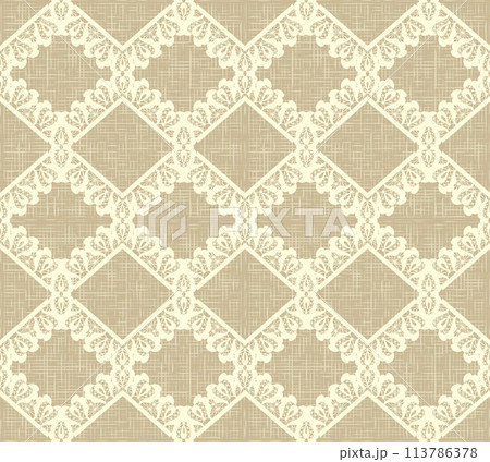 Ornate weave background. Seamless pattern. Illustration. Ornate weave background. Seamless pattern. Illustration. 113786378