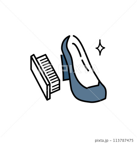 お手入れ後のハイヒール お手入れ後のハイヒール 113787475