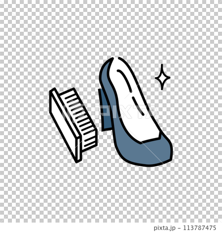 High heels after cleaning 113787475