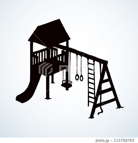 Playground. Vector drawing 113788765