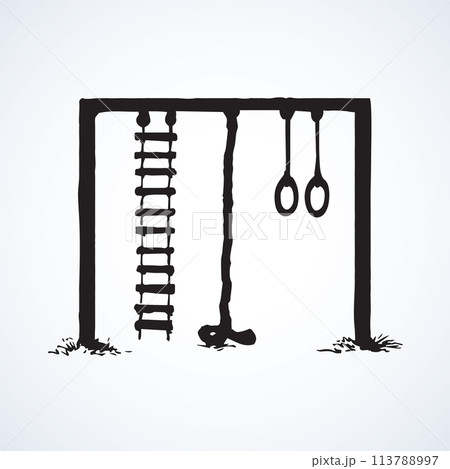 Vector drawing. Playground Vector drawing. Playground 113788997