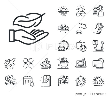 Feather quill sign. Plane jet, travel map and baggage claim outline icons. Lightweight line icon. Light nib symbol. Lightweight line sign. Car rental, taxi transport icon. Place location. Vector Feather quill sign. Plane jet, travel map and baggage claim outline icons. Lightweight line icon. Light nib symbol. Lightweight line sign. Car rental, taxi transport icon. Place location. Vector 113789056