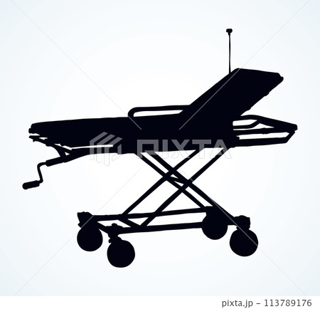 Stretcher. Vector drawing 113789176
