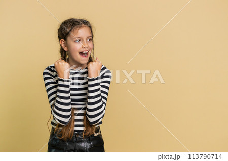 Preteen child girl kid loses becoming surprised by game fail, bad fortune, loss , unlucky news Preteen child girl kid loses becoming surprised by game fail, bad fortune, loss , unlucky news 113790714