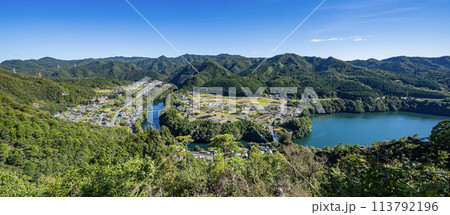 岐阜のグランドキャニオンの展望 113792196