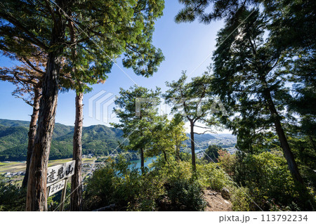 遠見山山頂の景色 遠見山山頂の景色 113792234