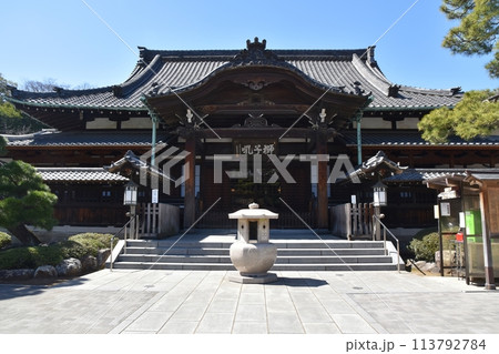 晴れた春の泉岳寺 東京 晴れた春の泉岳寺 東京 113792784