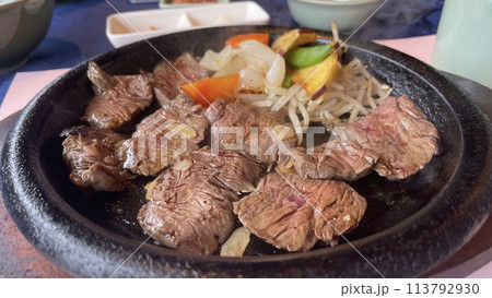おいしい黒毛和牛の焼肉 ハラミステーキ おいしい黒毛和牛の焼肉 ハラミステーキ 113792930