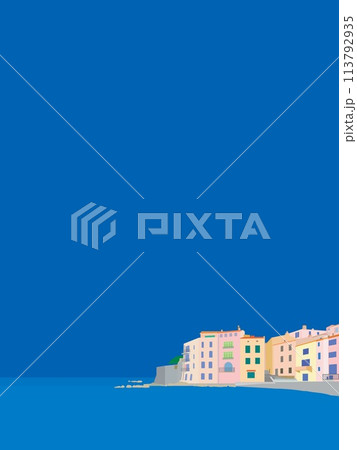 サントロペ　saint tropez　ビーチ　plage　フランス　france 113792935