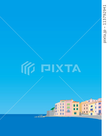サントロペ　saint tropez　ビーチ　plage　フランス　france 113792941