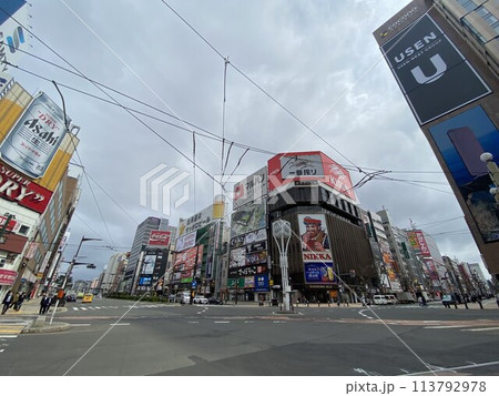 札幌市すすきの4丁目交差点 札幌市すすきの4丁目交差点 113792978