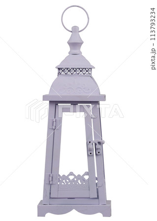 Retro vintage candle lantern Retro vintage candle lantern 113793234