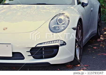 輸入車　ポルシェ911カレラのフロントマスク 113793347