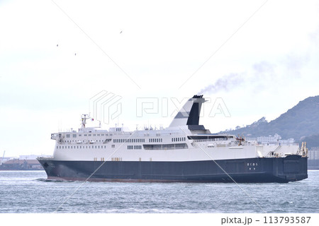貨客船、七尾から相生へ 113793587