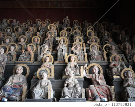 彦根天寧寺五百羅漢 113793921