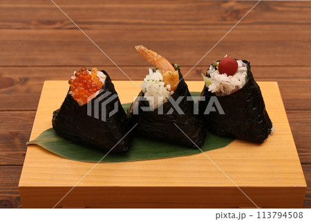ごちそうおにぎり 113794508