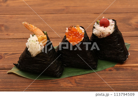 ごちそうおにぎり 113794509