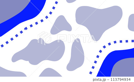 Aesthetic blue and white background design suitable for poster designs, invitations, greeting cards and others 113794934