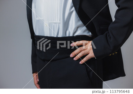 タキシードを着た男性 113795648