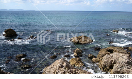 美しい海岸の風景 美しい海岸の風景 113796268