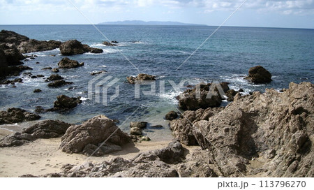 美しい海岸の風景 美しい海岸の風景 113796270