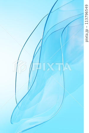 Gradient multilayer glass background, 3d rendering. Gradient multilayer glass background, 3d rendering. 113796549