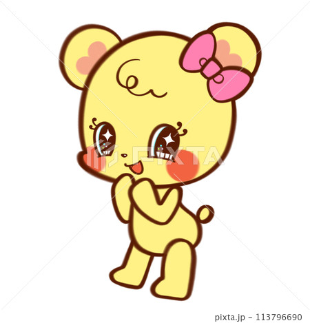 レトロなくまちゃん 113796690