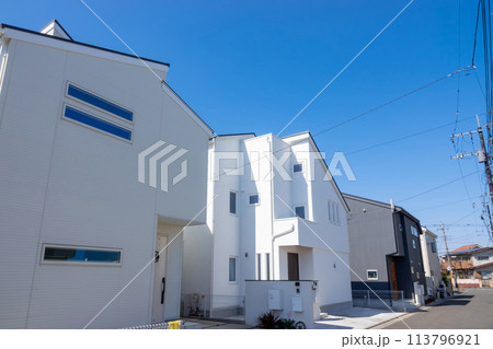 住宅街　イメージ 113796921